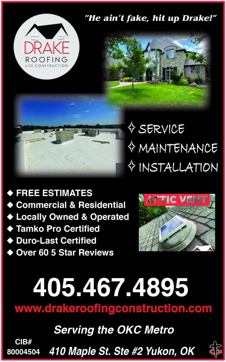 Drake Roofing and Construction Christian Business Referral Network